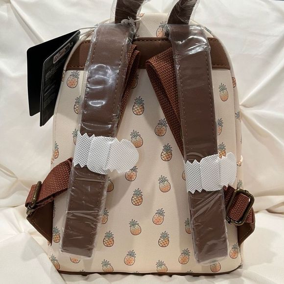 Loungefly Disney Lilo & Stitch Pineapple Mini Backpack NWT 🍍🌴 - Picture 7 of 9